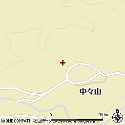 新潟県新発田市中々山573周辺の地図