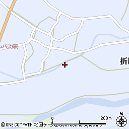 新潟県阿賀野市折居121周辺の地図
