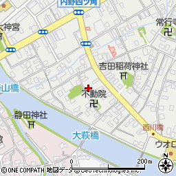 新潟県新潟市西区内野町1257周辺の地図