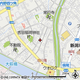 新潟県新潟市西区内野町1306周辺の地図