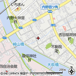 新潟県新潟市西区内野町1146周辺の地図