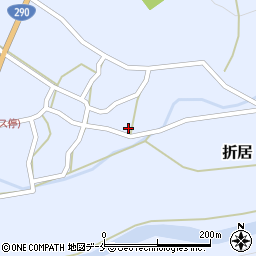 新潟県阿賀野市折居295周辺の地図