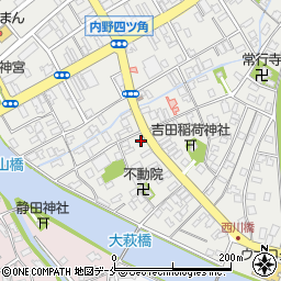 新潟県新潟市西区内野町1252周辺の地図