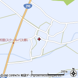 新潟県阿賀野市折居276周辺の地図