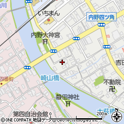 新潟県新潟市西区内野町1115周辺の地図