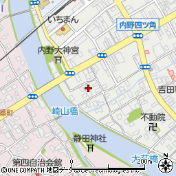 新潟県新潟市西区内野町1117周辺の地図