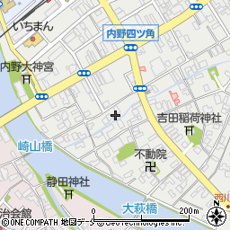 新潟県新潟市西区内野町1153周辺の地図