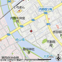 新潟県新潟市西区内野町1118周辺の地図