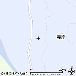 山形県米沢市赤崩20843周辺の地図