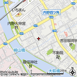 新潟県新潟市西区内野町1101周辺の地図