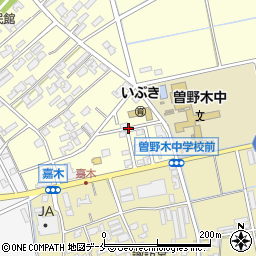 曽川公園周辺の地図