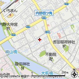 新潟県新潟市西区内野町1154周辺の地図