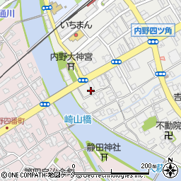 新潟県新潟市西区内野町1129-1周辺の地図