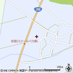 新潟県阿賀野市折居340周辺の地図