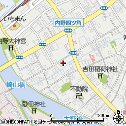 新潟県新潟市西区内野町1155周辺の地図