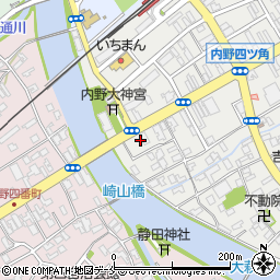 新潟県新潟市西区内野町1131周辺の地図
