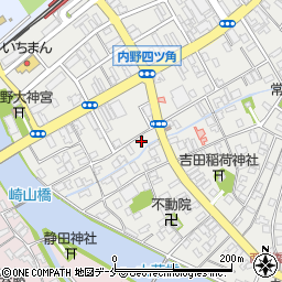 新潟県新潟市西区内野町1157周辺の地図