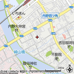新潟県新潟市西区内野町1087周辺の地図