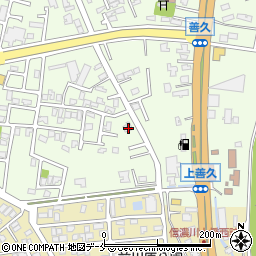 新潟県新潟市西区善久543周辺の地図