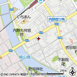 新潟県新潟市西区内野町1088周辺の地図