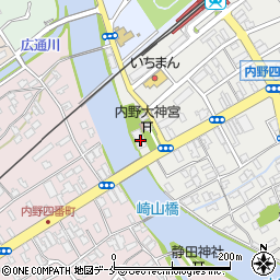 新潟県新潟市西区内野町488周辺の地図