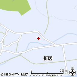 新潟県阿賀野市折居777周辺の地図