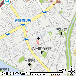 新潟県新潟市西区内野町1168周辺の地図