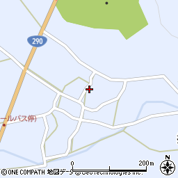 新潟県阿賀野市折居327周辺の地図