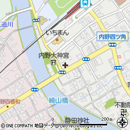 新潟県新潟市西区内野町501周辺の地図