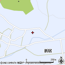 新潟県阿賀野市折居782周辺の地図