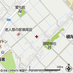 新潟県新潟市西区槇尾周辺の地図