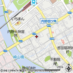 新潟県新潟市西区内野町1075周辺の地図