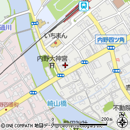 新潟県新潟市西区内野町502周辺の地図