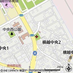 中央東公園周辺の地図