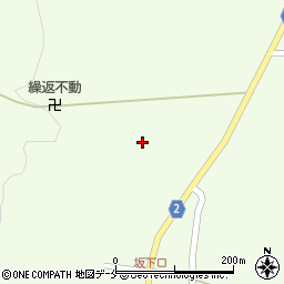 山形県米沢市李山志田周辺の地図