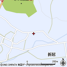 新潟県阿賀野市折居307周辺の地図