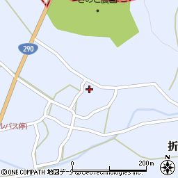 新潟県阿賀野市折居330周辺の地図