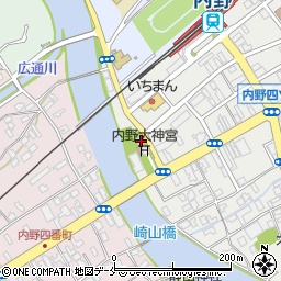 新潟県新潟市西区内野町487周辺の地図