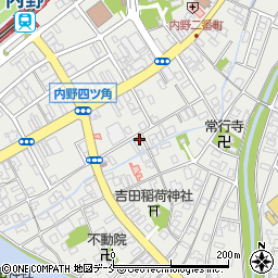 新潟県新潟市西区内野町1169周辺の地図