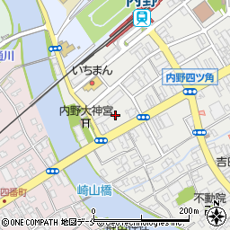新潟県新潟市西区内野町504周辺の地図