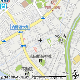 新潟県新潟市西区内野町1171周辺の地図