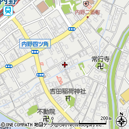 新潟県新潟市西区内野町1170周辺の地図