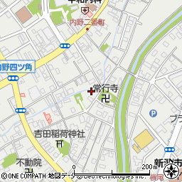 新潟県新潟市西区内野町1186周辺の地図