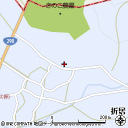 新潟県阿賀野市折居634周辺の地図