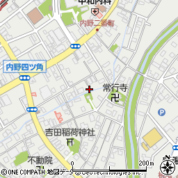新潟県新潟市西区内野町1176周辺の地図