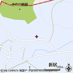 新潟県阿賀野市折居312周辺の地図