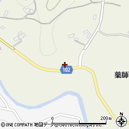 福島県伊達市梁川町八幡吹合1-1周辺の地図