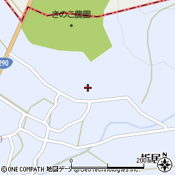 新潟県阿賀野市折居316周辺の地図