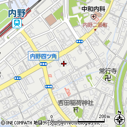 新潟県新潟市西区内野町1028周辺の地図