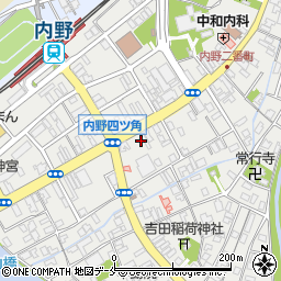 新潟県新潟市西区内野町1034周辺の地図